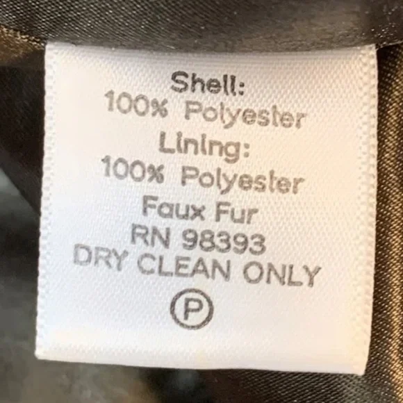 Dennis Basso Brown Leopard Faux Fur Jacket - Picture 5 of 5